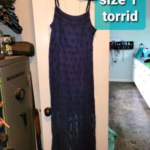 Torrid Lace Maxi Dress